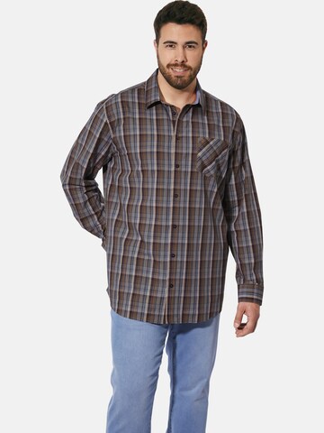 Charles Colby Comfort fit Overhemd 'Duke Malachai' in Gemengde kleuren: voorkant