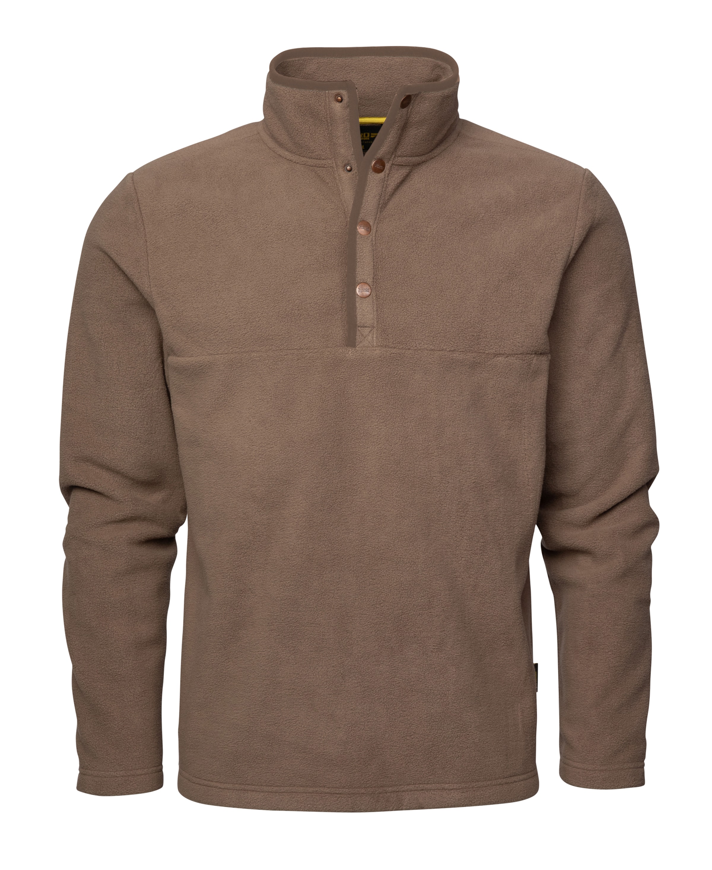 Hero Fleece Jacket 'Kian' in Brown: front