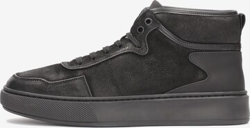 Kazar High-Top Sneakers in Grey: front