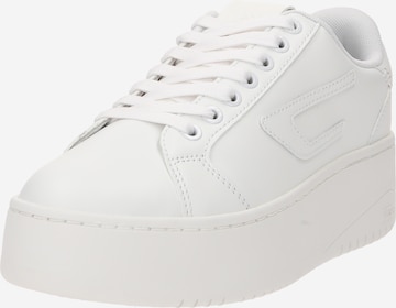 Baskets basses 'ATHENE' DIESEL en blanc : devant