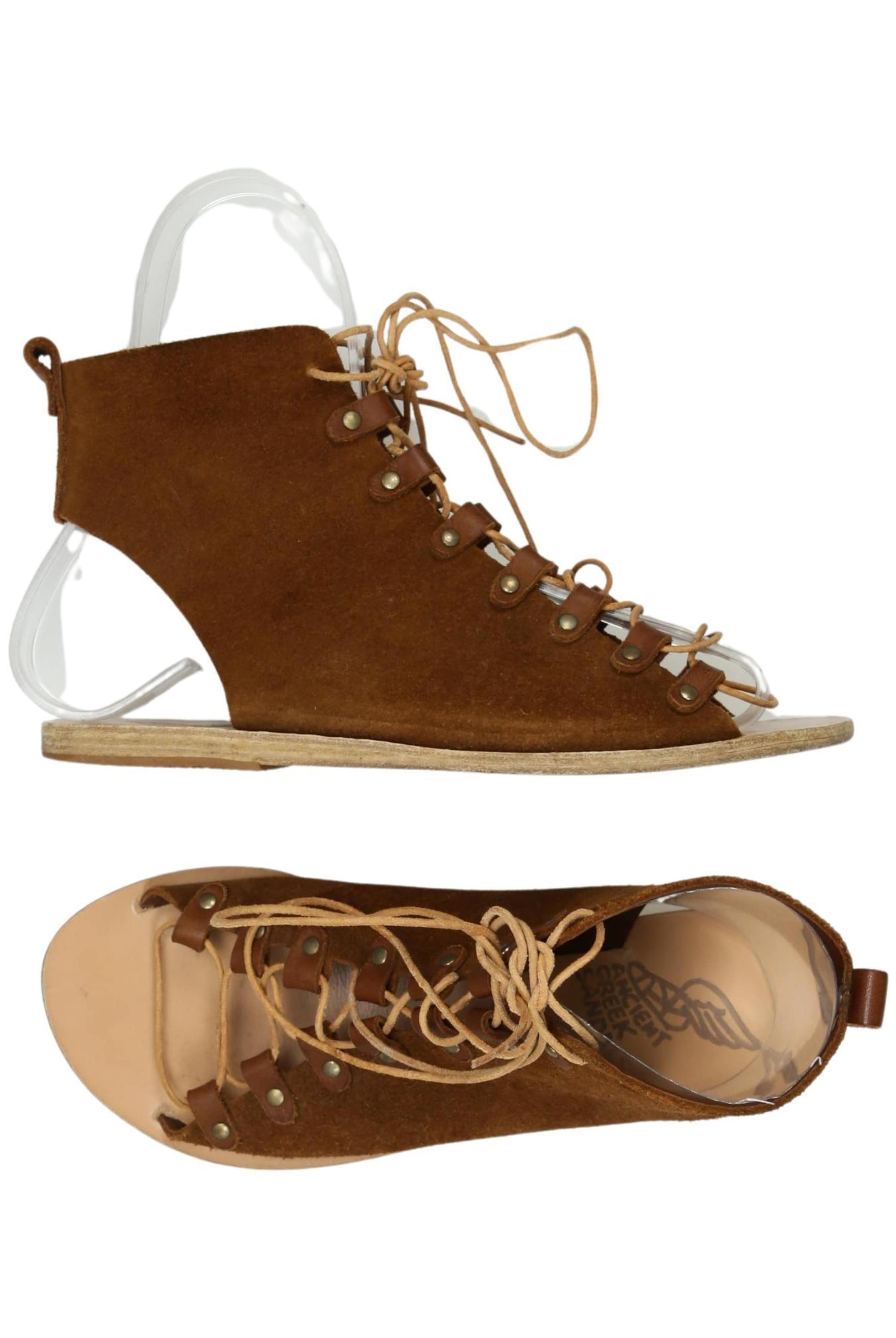 Ancient Greek Sandals Sandals & High-Heeled Sandals in 37 in Brown: front