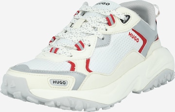 HUGO Sneakers laag in Wit: voorkant