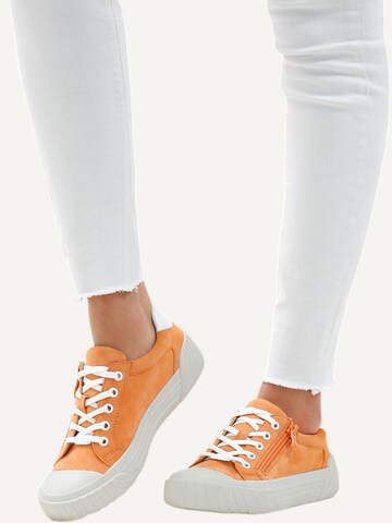 CAPRICE Sneakers in Orange: front