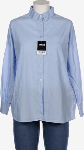 THE MERCER Bluse S in Blau: predná strana