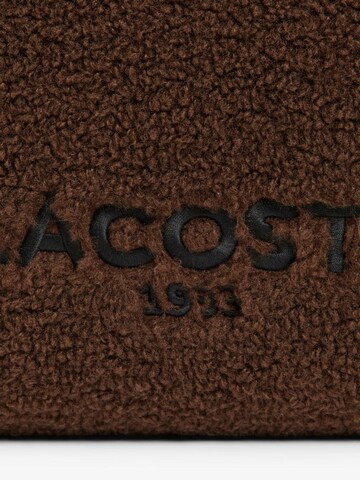 LACOSTE Taška cez rameno 'Lacoste Petit sac cabas Heritage Noir/Marron' - Hnedá