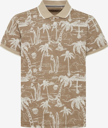 BLEND Shirt 'Polo' in Beige: Vorderseite