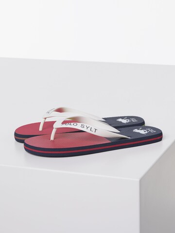 Polo Sylt Zehentrenner in Weiß: Vorderseite