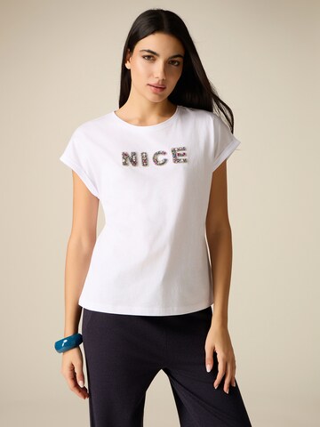 T-shirt oltre en blanc
