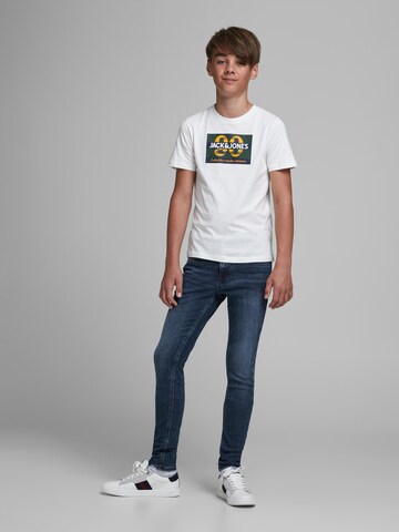 mėlyna Jack & Jones Junior Siauras Džinsai 'LIAM'