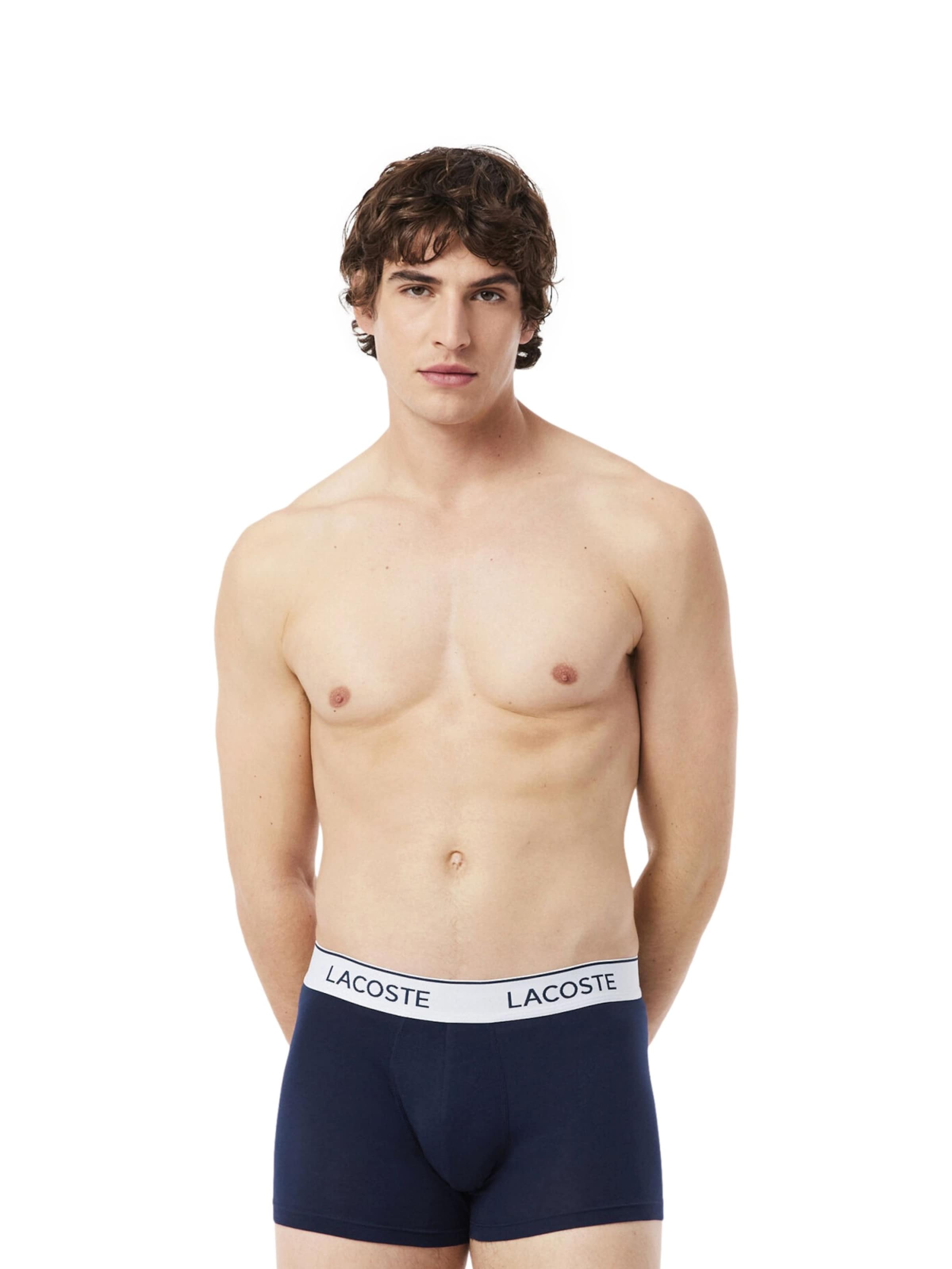 LACOSTE Boxer shorts in Blue: front