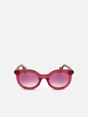 MONCLER Sonnenbrille in Pink