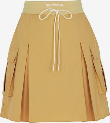 NOCTURNE Skirt in Yellow: front