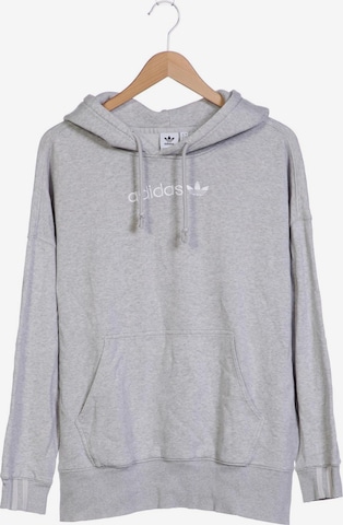 ADIDAS ORIGINALS Sweatshirt & Zip-Up Hoodie in XXS in Grey: front