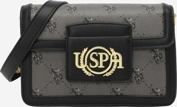 U.S. POLO ASSN. Schoudertas 'Hampton' in Zwart