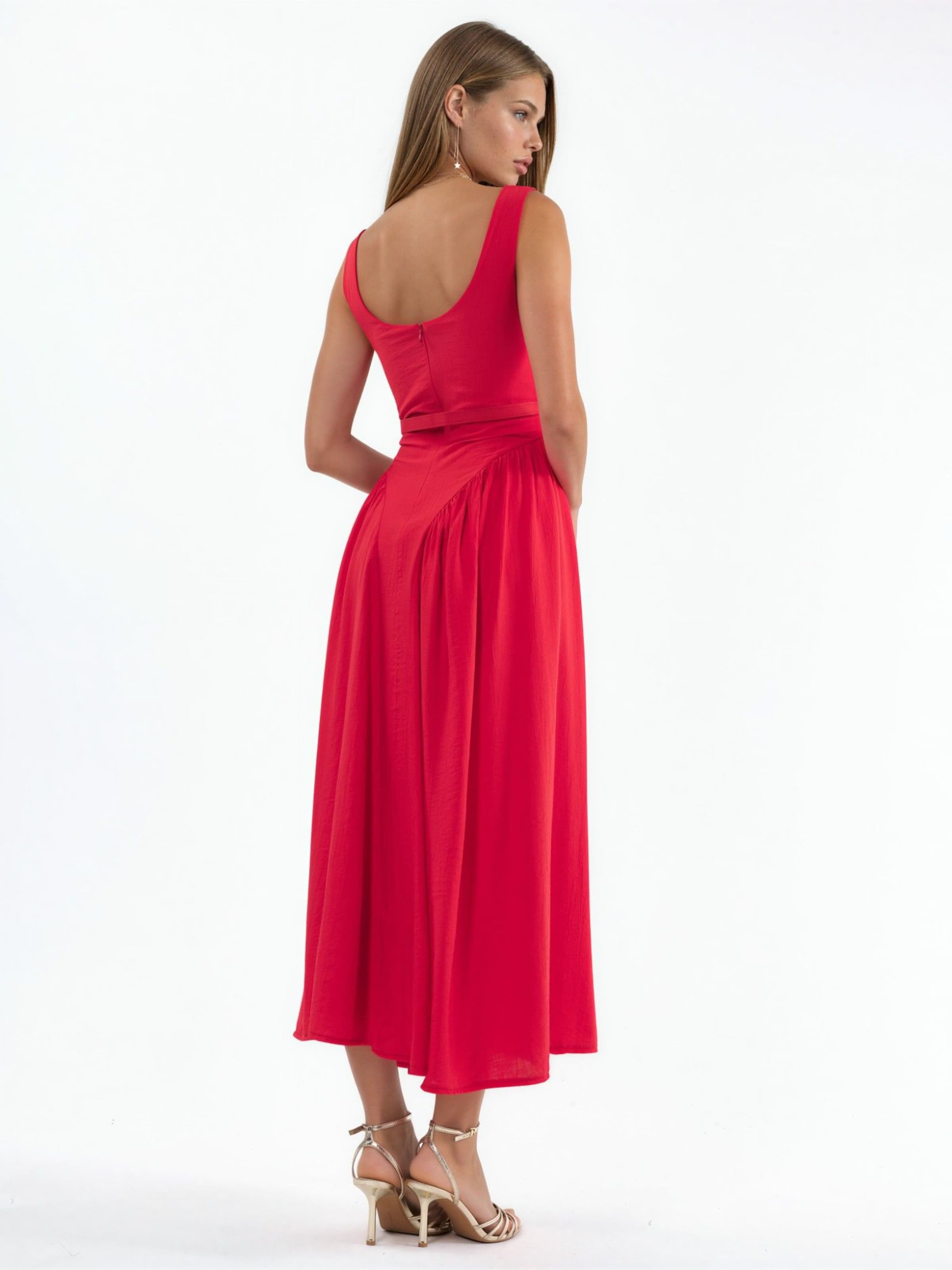 Robe Busem en rouge
