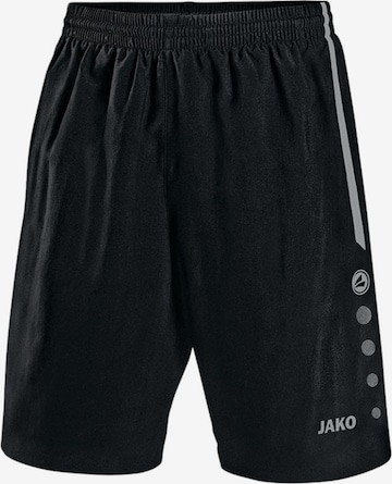 JAKO Workout Pants 'Turin' in Black: front