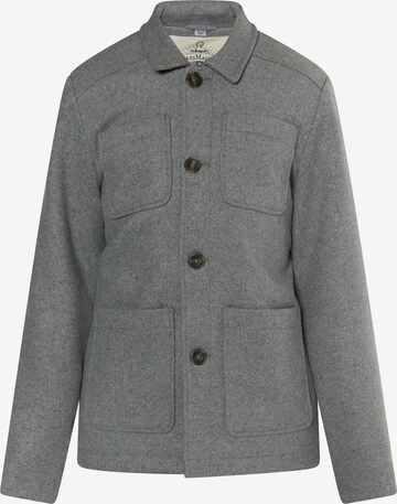 Manteau mi-saison DreiMaster Vintage en gris : devant