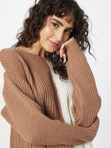 Hailys Sweater 'Lilu' in Brown