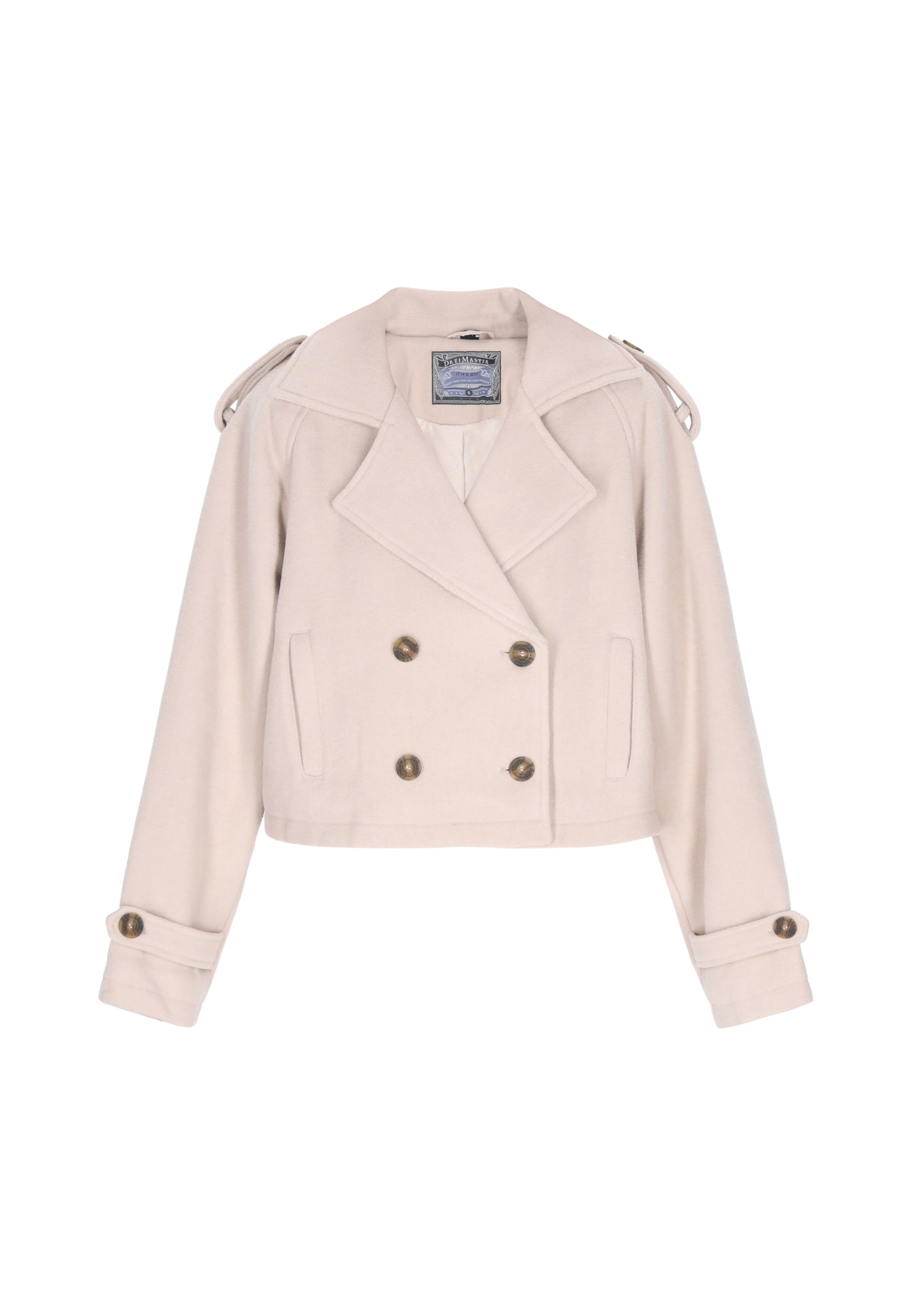 DreiMaster Vintage Tussenjas in Wit: voorkant