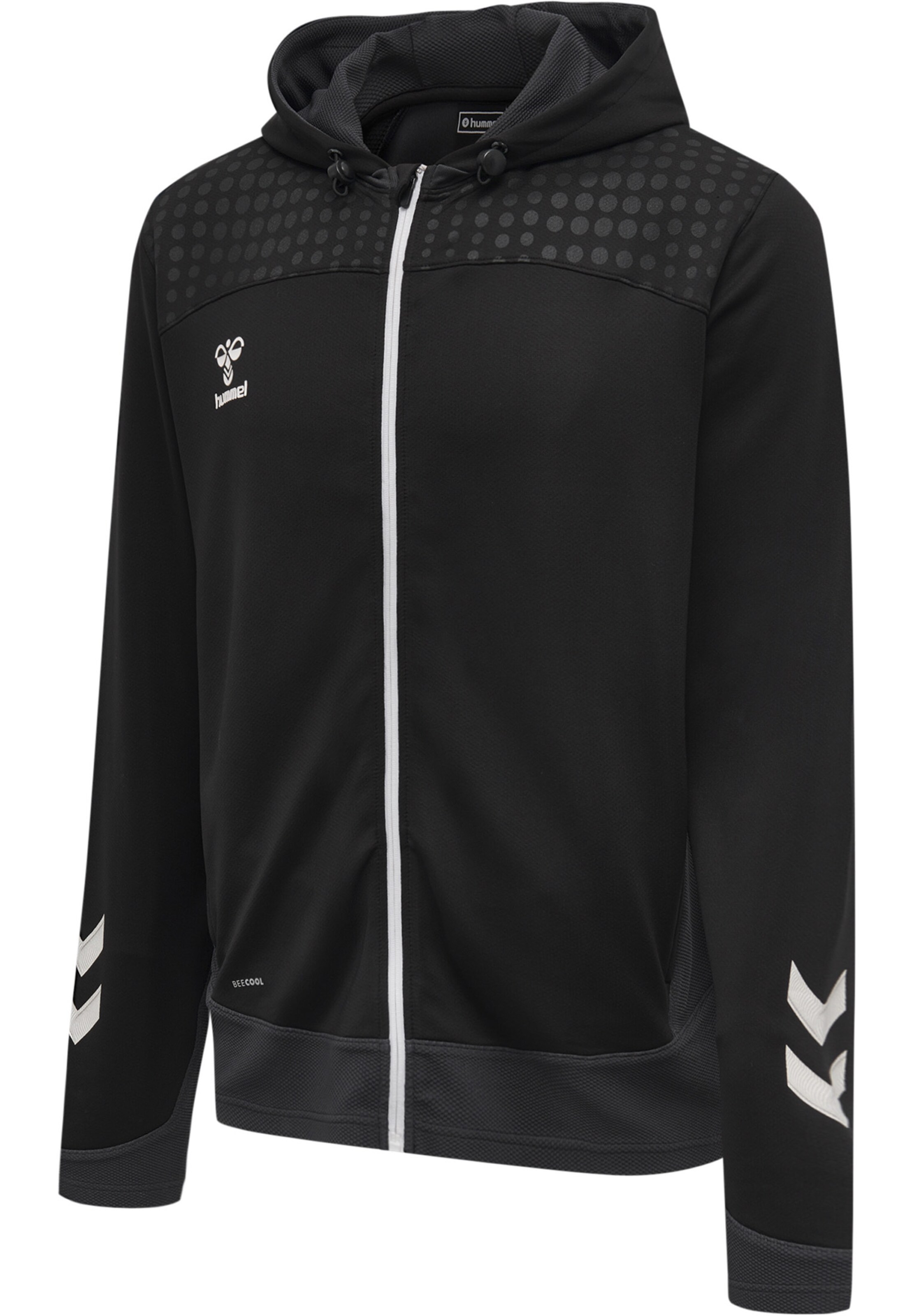 Hummel Sportsweatvest in Zwart