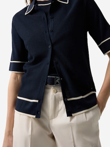 BOGNER Strickjacke in Blau