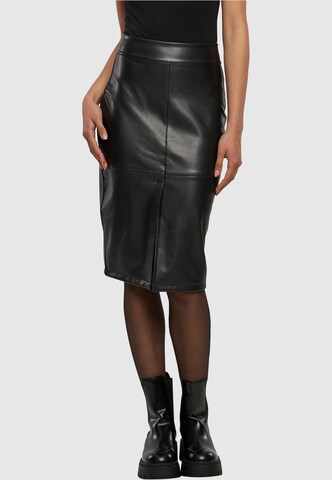 Urban Classics Skirt in Black: front