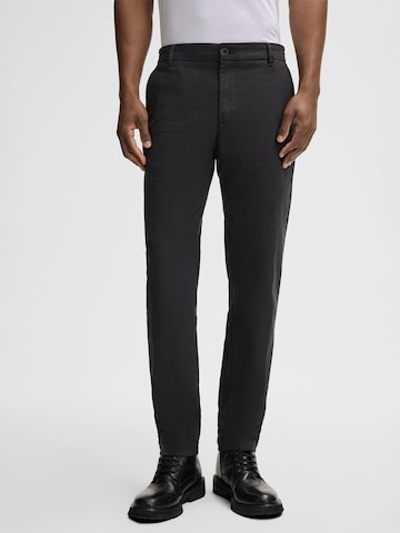 Regular Pantalon chino 'Tius' STRELLSON en gris : devant