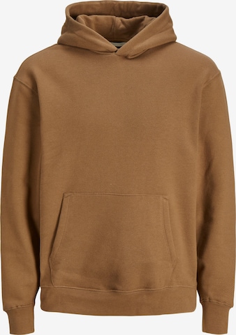 JACK & JONES Sweatshirt in Brown: front