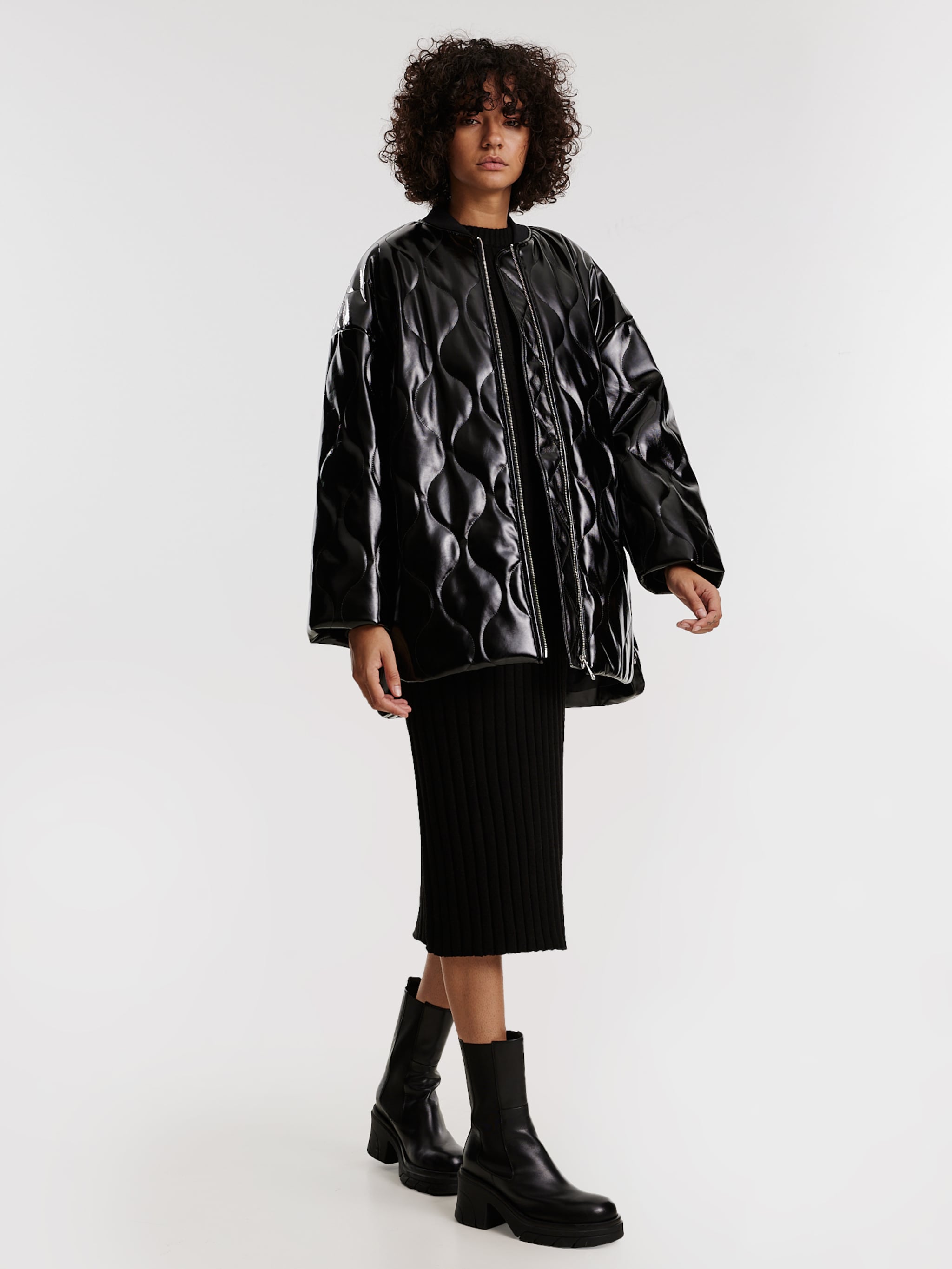 EDITED Producten Jurk 'Signe' Zwart