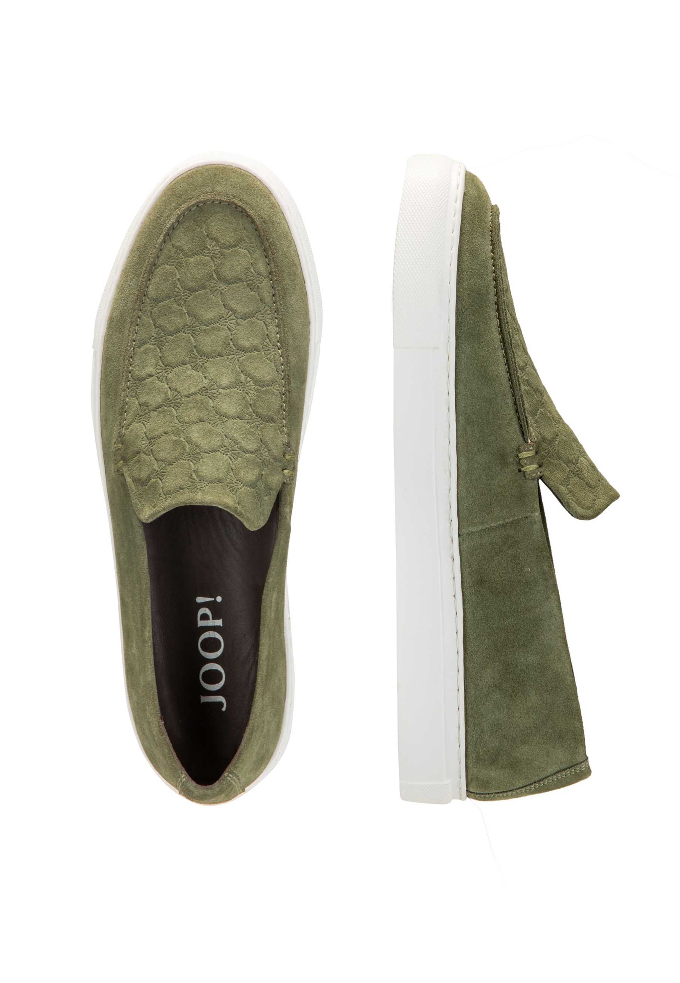 JOOP! Instappers 'Velluto Coralie' in Groen