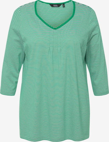 Ulla Popken Shirt in Groen: voorkant