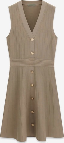 GUESS Knitted dress in Beige: front