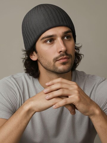 Neverless Mütze '2383' in Grau