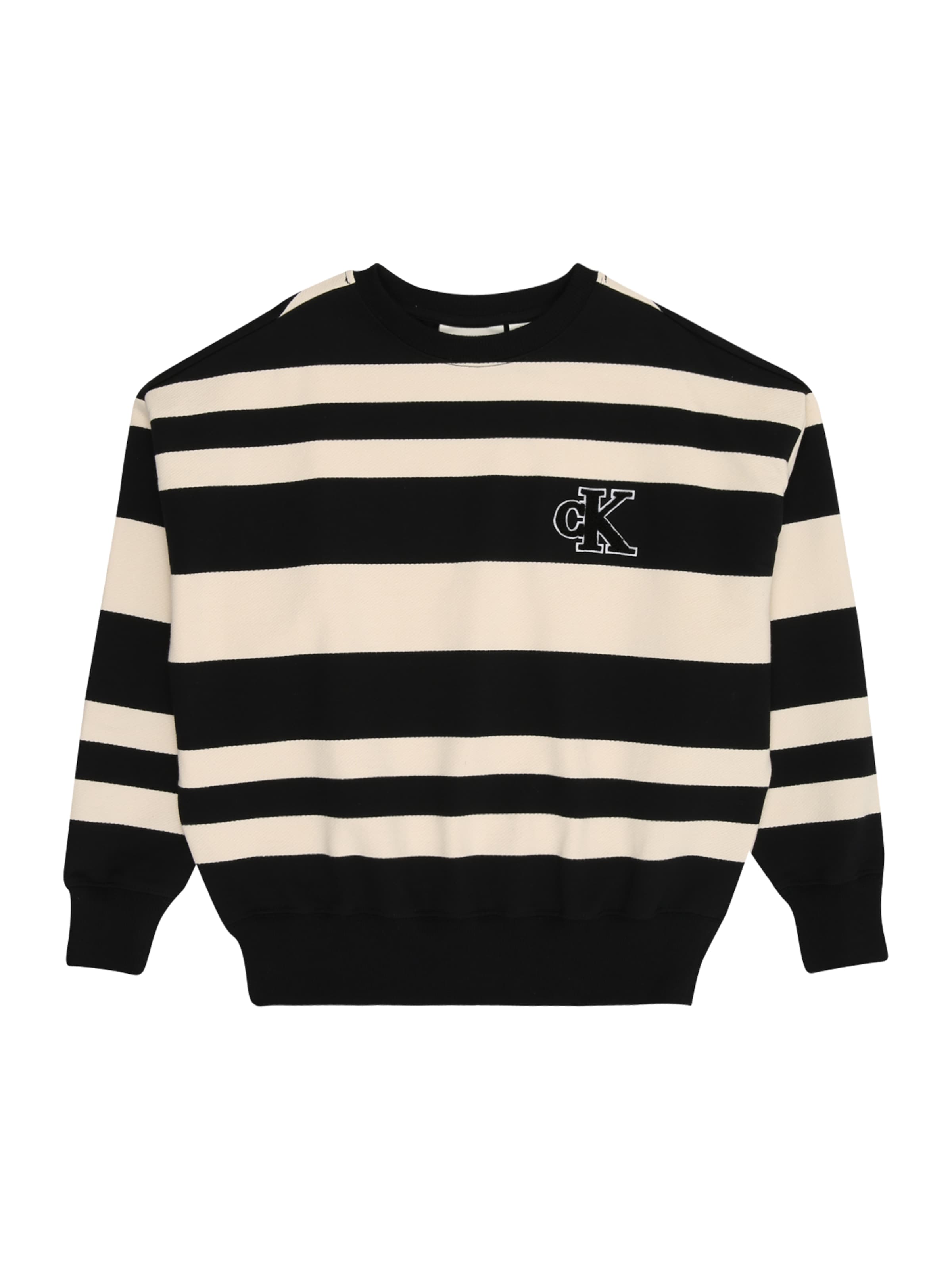 juoda Calvin Klein Jeans Megztinis be užsegimo: priekis