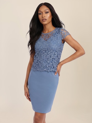 APART Sheath Dress in Blue: front
