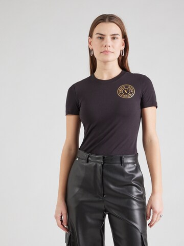 Versace Jeans Couture Shirt in Black: front