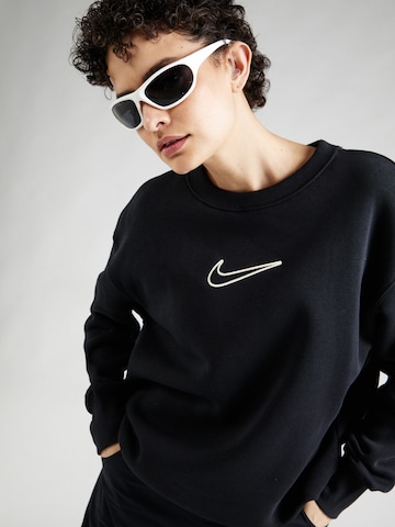 Nike Sportswear Sweatshirt 'PHNX FLC' in Black