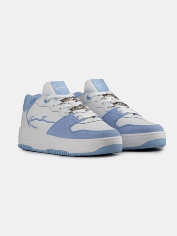 Baskets basses '89 Up' Karl Kani en blanc