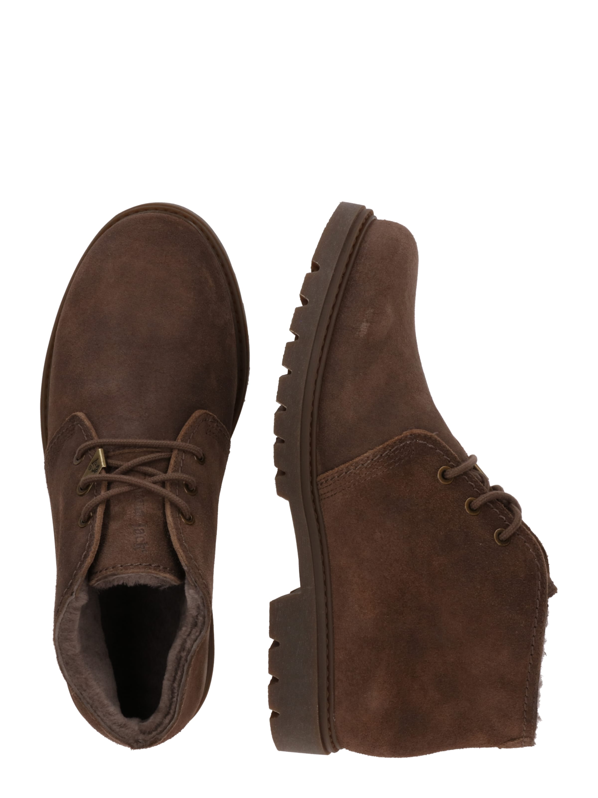PANAMA JACK Lace-up boots 'Igloo C37' in Brown