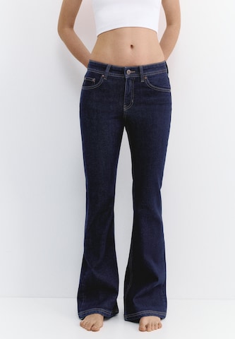 Pull&Bear Bootcut Jeans i blå: forside