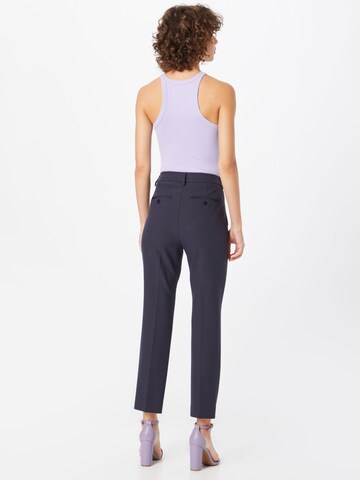 Weekend Max Mara Regular Pleated Pants 'PATATA' in Blue