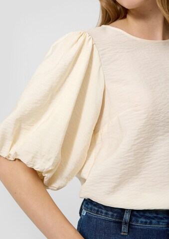 Chemisier ' ' QS en beige