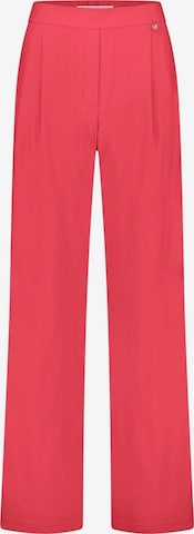 Loosefit Pantalon à pince Fabienne Chapot en rouge : devant