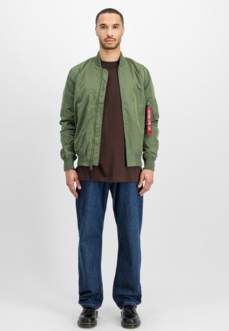 ALPHA INDUSTRIES Kurtka przejściowa 'MA-1 TT' w kolorze zielony