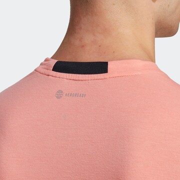 T-Shirt fonctionnel 'Designed for Training' ADIDAS SPORTSWEAR en orange