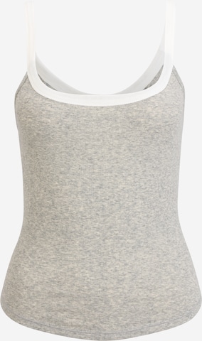 Free People - Camiseta térmica 'Alia' en gris: frente