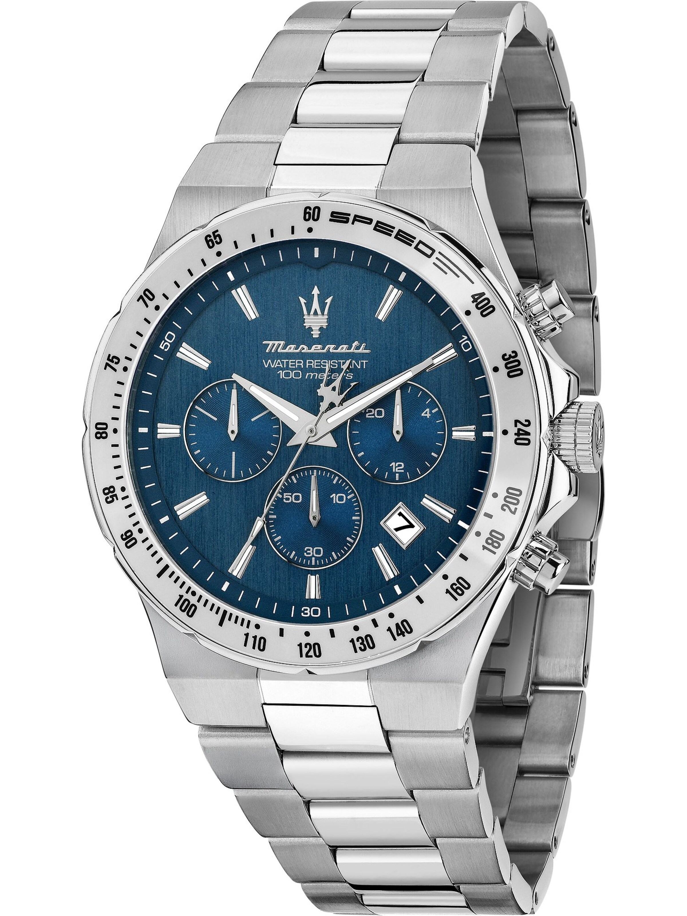 Maserati Analog watch in Blue: front