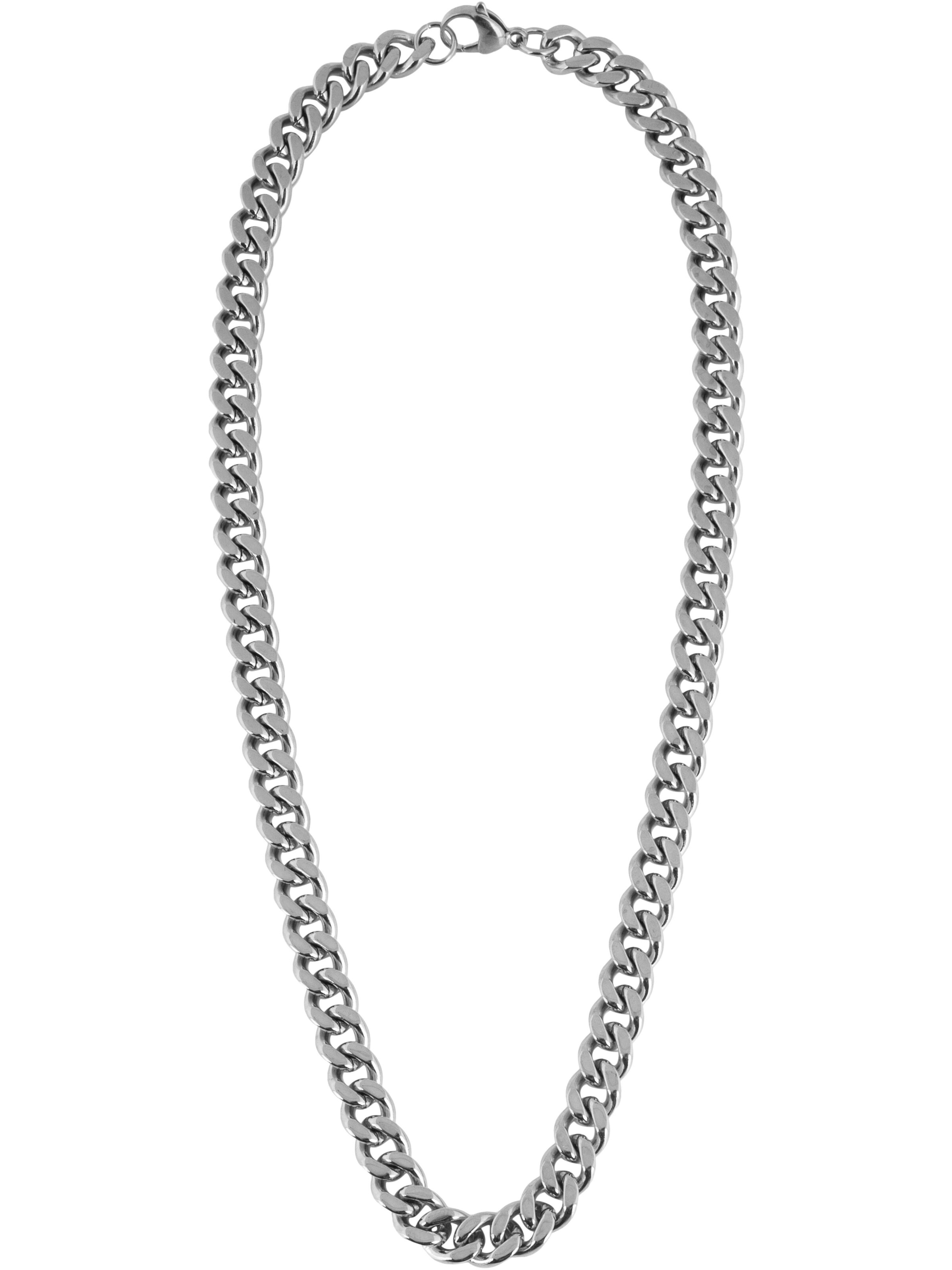 Akitsune Necklace 'Fibra' in Silver: front