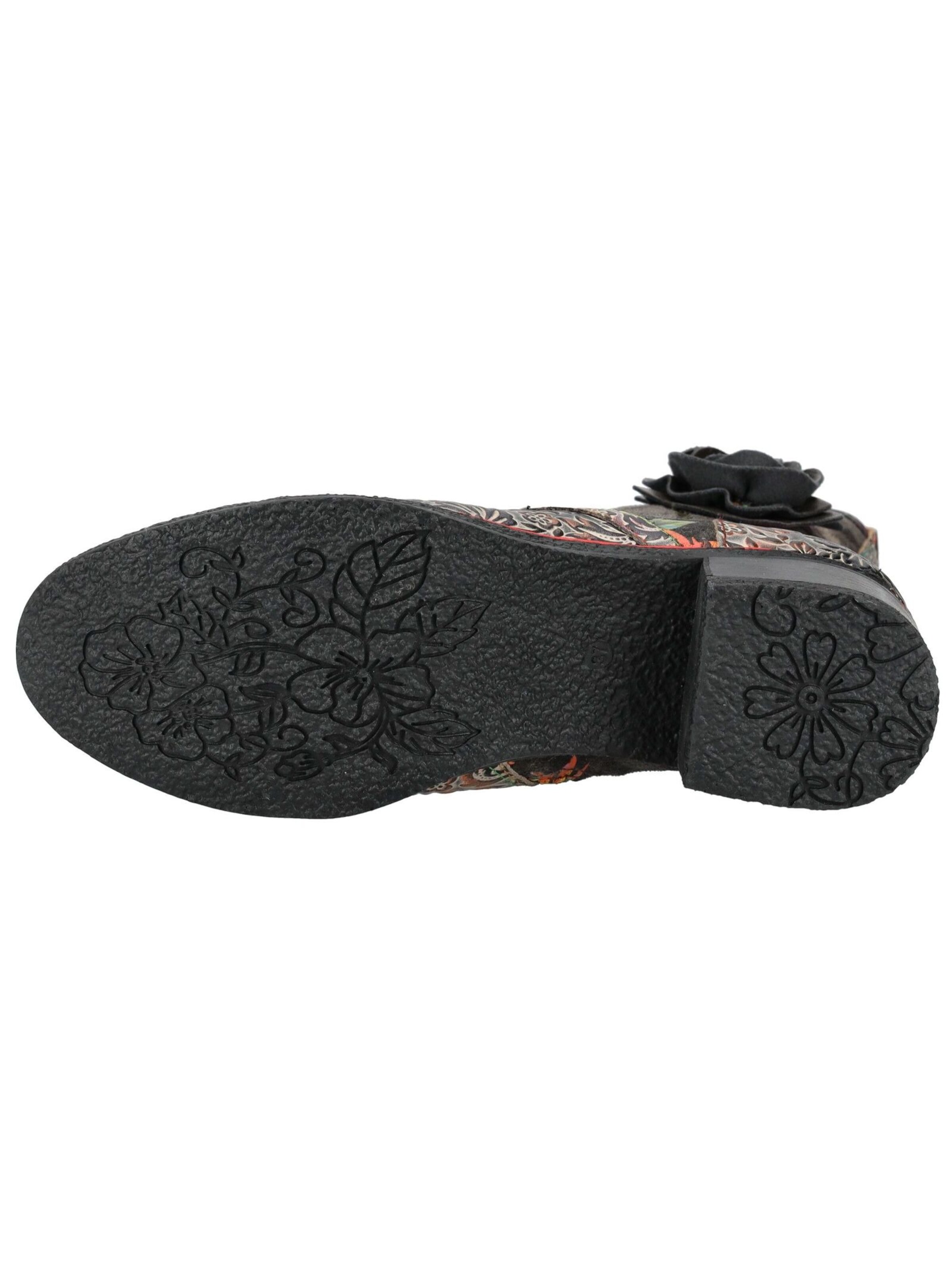 Laura Vita Schnürstiefelette in Schwarz