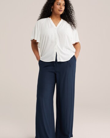 WE Fashion Blus i vit